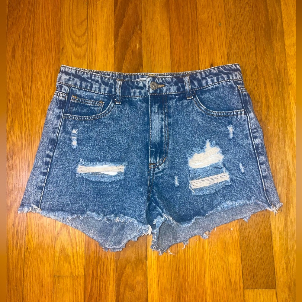 JW Signature Denim Shorts